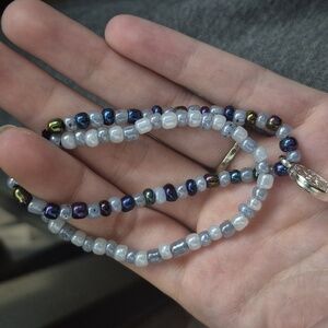 Layered string bracelet